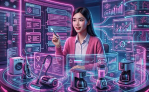 Prompt soạn kịch bản livestream bán hàng gia dụng 2 tiếng